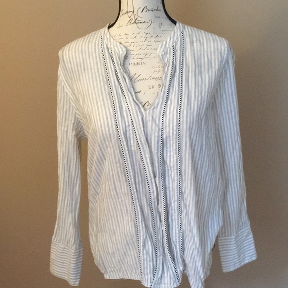 J. Crew Tops - J Crew Striped  Tunic Size 12 Petite